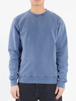 Discount - Classic Organic Crew in Neptune Blue Sweatshirts