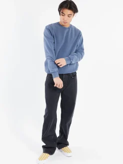 Discount - Classic Organic Crew in Neptune Blue Sweatshirts