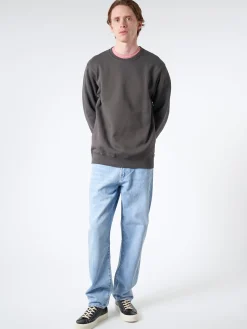 Online - Classic Organic Crew in Lava Grey Sweatshirts
