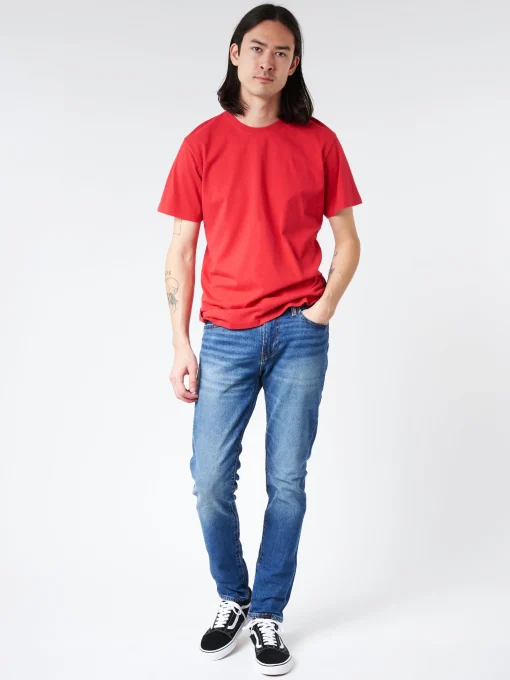 Outlet - Classic Organic Tee in Scarlet Red T-Shirts