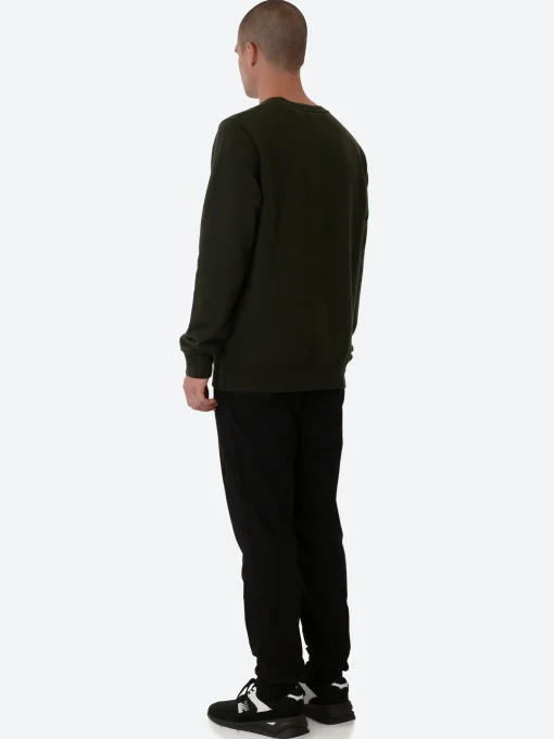 Clearance - Classic Organic Crew in Hunter Green Sweatshirts