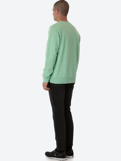 Clearance - Classic Organic Crew in Faded Mint Sweatshirts