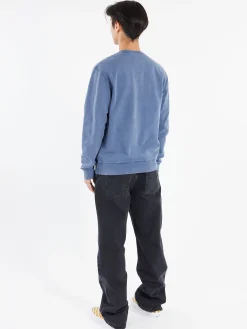 Discount - Classic Organic Crew in Neptune Blue Sweatshirts
