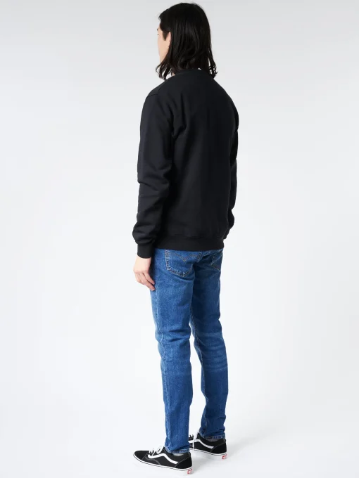 Discount - Classic Organic Crew in Deep Black Sweatshirts