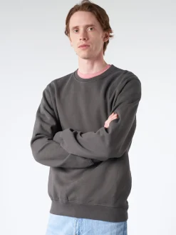 Online - Classic Organic Crew in Lava Grey Sweatshirts