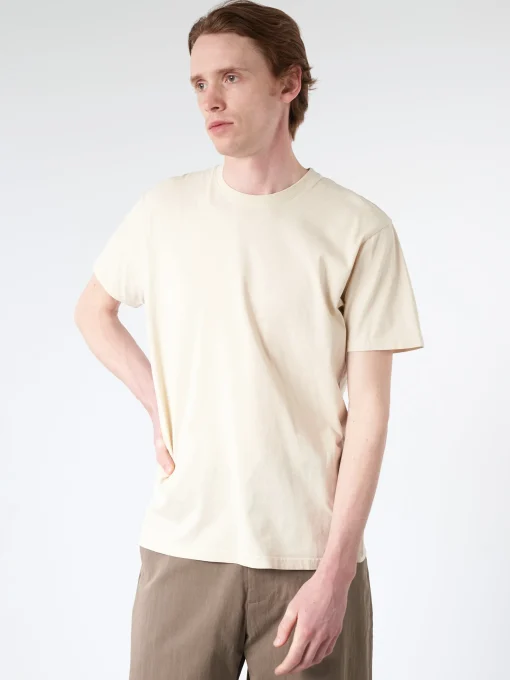 New - Classic Organic Tee in Ivory White T-Shirts