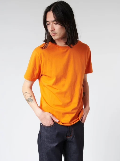 Clearance - Classic Organic Tee in Burned Orange T-Shirts