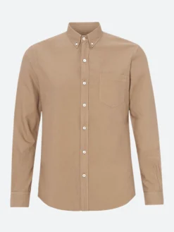 Online - Organic Button Down Shirt in Desert Khaki Button-Ups