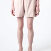 Fashion - Organic Twill Shorts in Faded Pink Shorts