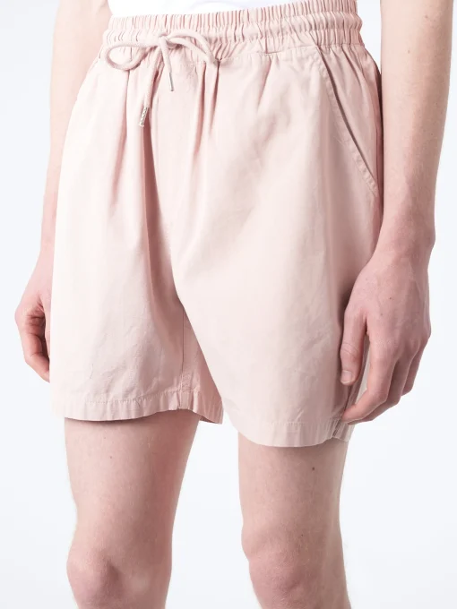 Fashion - Organic Twill Shorts in Faded Pink Shorts