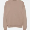 Discount - Oversized Crew in Desert Khaki Women Sweatshirts | Tops & Blouses