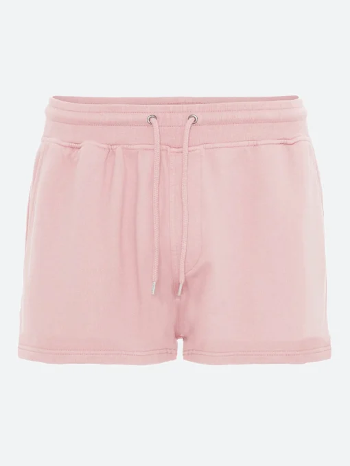 Hot - W Classic Organic Sweatshort in Faded Pink Women Shorts | Overalls & Jumpsuits