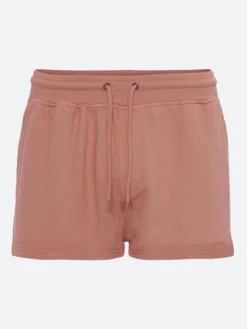 Hot - W Classic Organic Sweatshort in Rosewood Mist Women Shorts