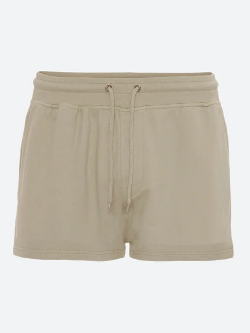 Discount - W Classic Organic Sweatshort in Oyster Grey Women Shorts