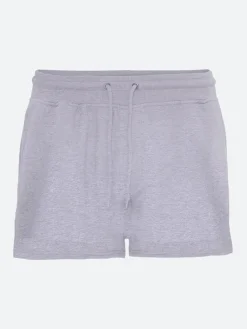 Clearance - W Classic Organic Sweatshort in Heather Grey Women Shorts | Overalls & Jumpsuits