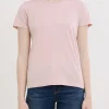 Fashion - Women Light Organic Tee in Faded Pink Women Tops & Blouses | T-Shirts