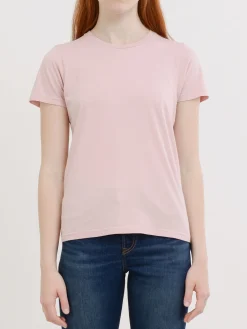 Fashion - Women Light Organic Tee in Faded Pink Women Tops & Blouses | T-Shirts