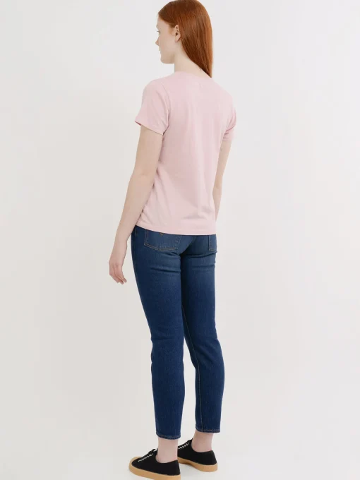 Fashion - Women Light Organic Tee in Faded Pink Women Tops & Blouses | T-Shirts