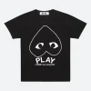 New - T113 T-Shirt in with White Heart Outline Women Tops & Blouses | T-Shirts