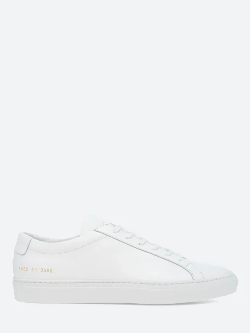 Clearance - Achilles Low in White Sneakers