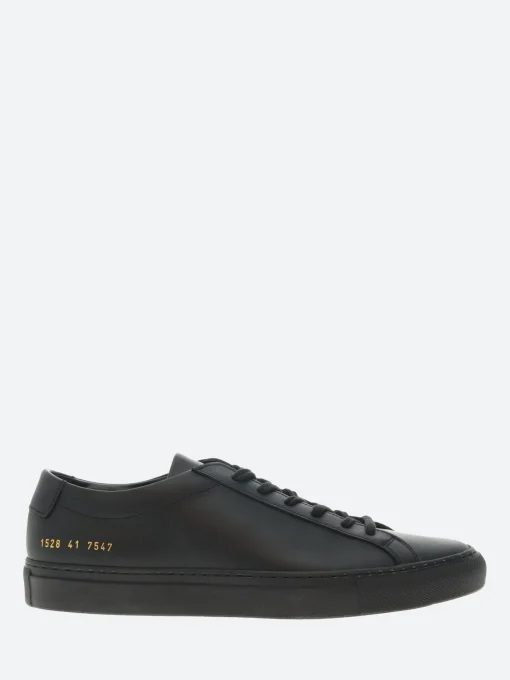 New - Achilles Low in Black Sneakers