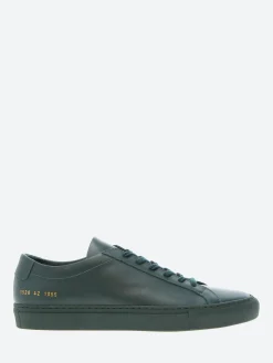 Clearance - Achilles Low in Forest Green Sneakers