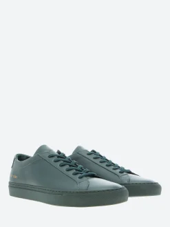 Clearance - Achilles Low in Forest Green Sneakers