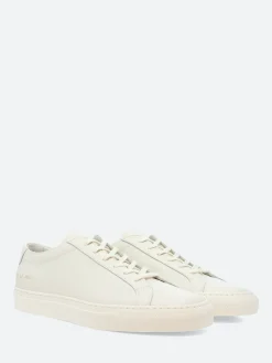 Discount - Achilles Low in Warm White Sneakers