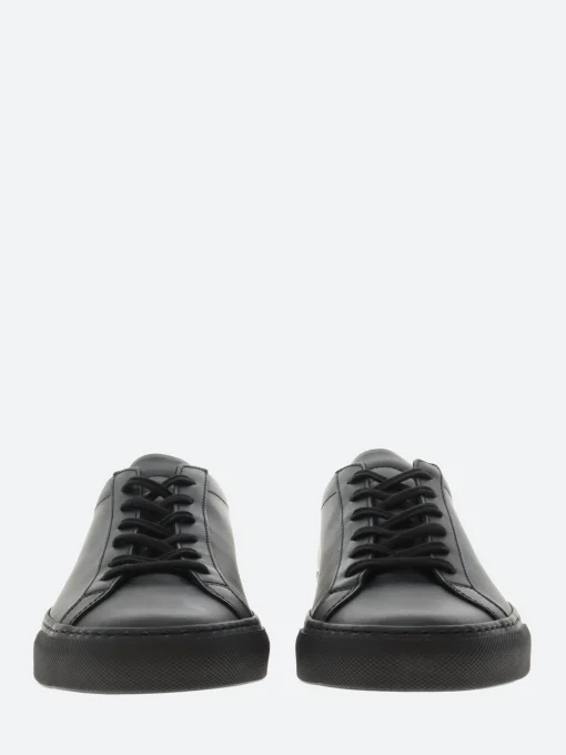 New - Achilles Low in Black Sneakers