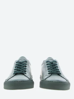Clearance - Achilles Low in Forest Green Sneakers