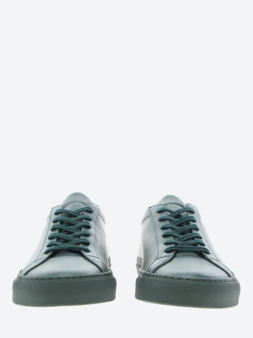 Clearance - Achilles Low in Forest Green Sneakers