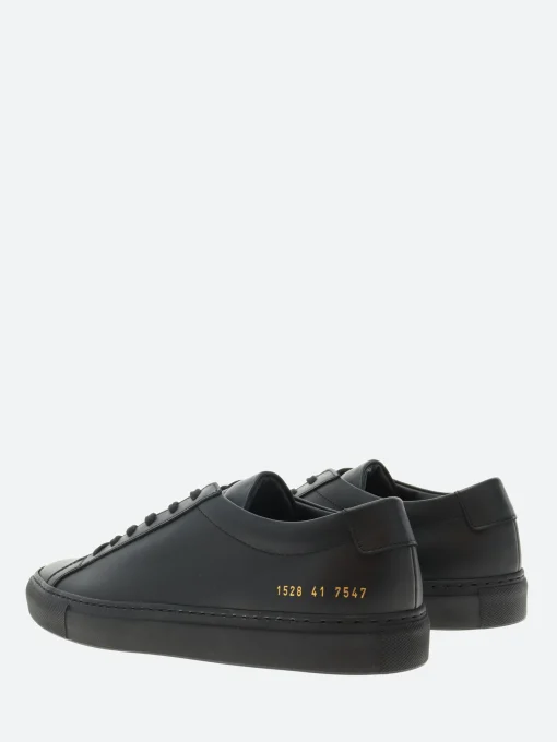 New - Achilles Low in Black Sneakers