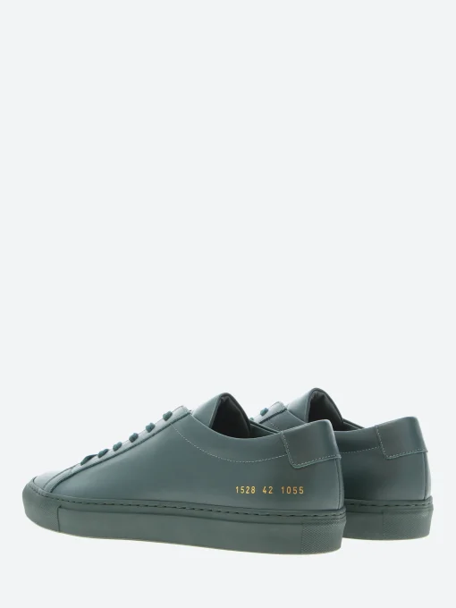 Clearance - Achilles Low in Forest Green Sneakers