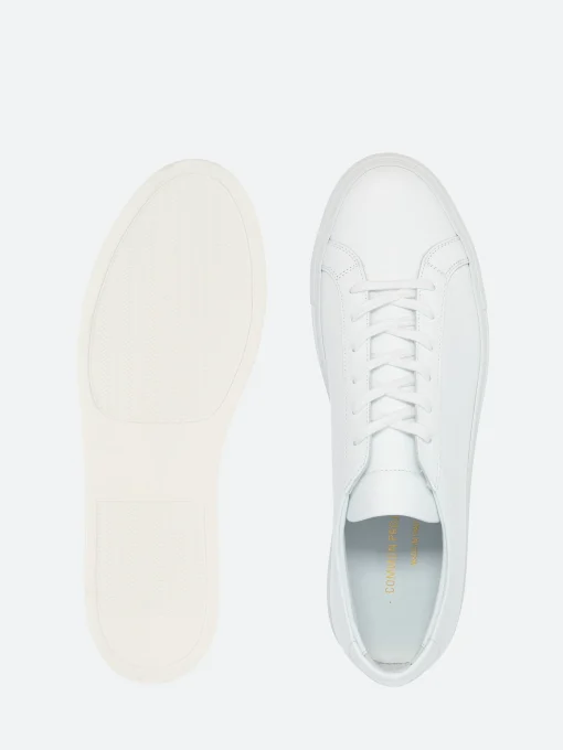 Clearance - Achilles Low in White Sneakers
