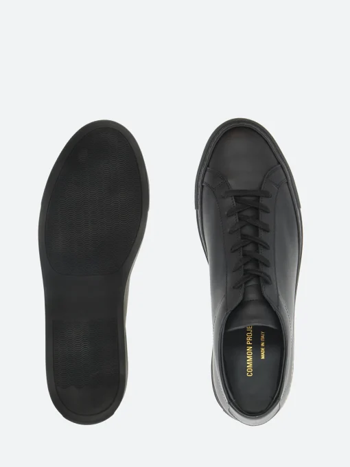 New - Achilles Low in Black Sneakers