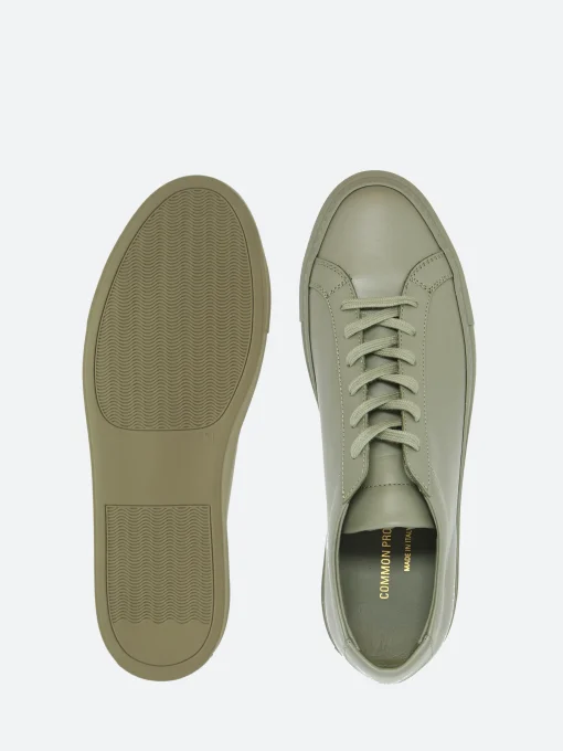 Outlet - Achilles Low in Moss Sneakers