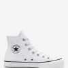 Fashion - Chuck Taylor All Star High Top in White and Black Women Overalls & Jumpsuits | Sneakers