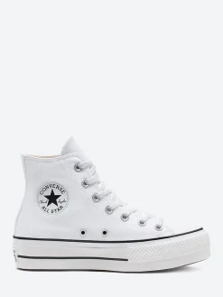 Fashion - Chuck Taylor All Star High Top in White and Black Women Overalls & Jumpsuits | Sneakers