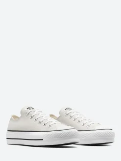 Hot - Chuck Taylor All Star Lift Platform Low Top in Grey/Black Women Sneakers