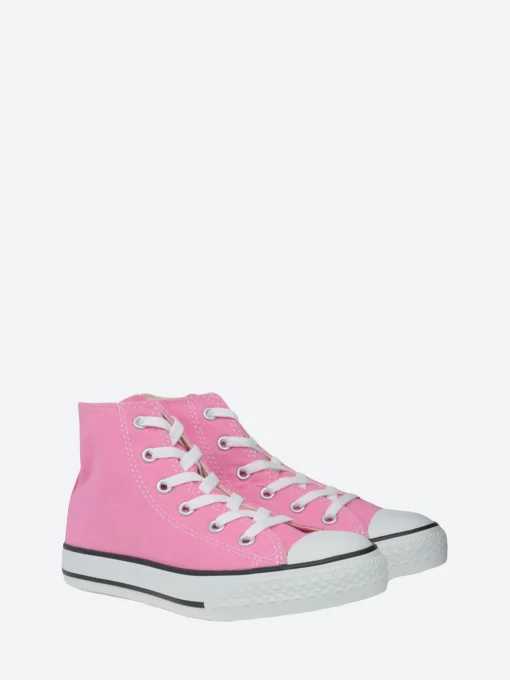 Clearance - Chuck Taylor All Star Youth High Top in Medium Pink Children's