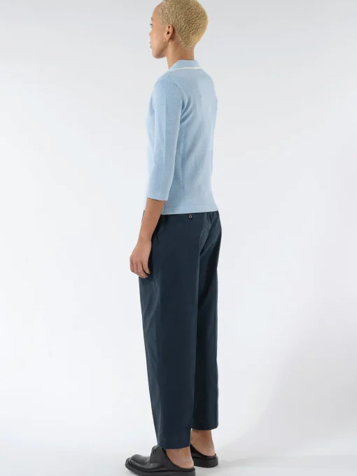 Clearance Cotton Knit Shirt Women Tops & Blouses | Knitwear