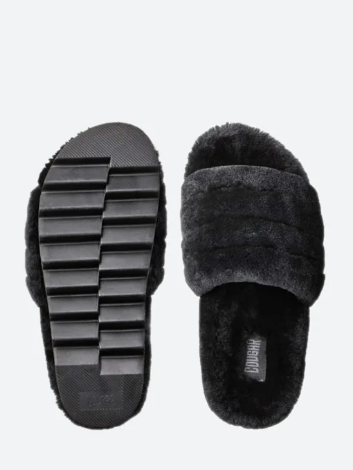 Sale - Pozy Lambswool Slide Sandal in Women Slides | Sandals