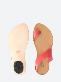 Fashion - Thong Sandal in Red Women Overalls & Jumpsuits | Slides