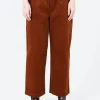 Best - Corduroy Easy Pants in Deep Orange Women Pants