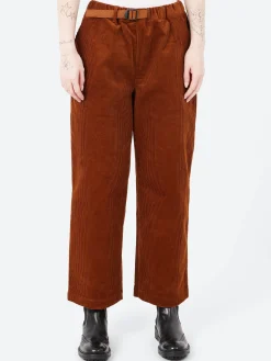 Best - Corduroy Easy Pants in Deep Orange Women Pants