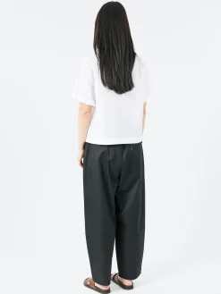Outlet - Cotton Linen Slub Pullover Shirt in White Women Tops & Blouses