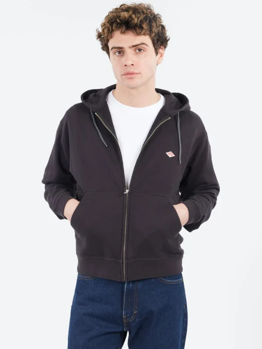 New - Cotton Terry Zip Hoodie in Sweatshirts