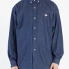 Clearance - Denim Button Down Shirt in Button-Ups