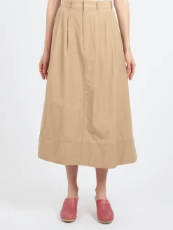 Hot - Double Pleated Skirt in Women Skirts