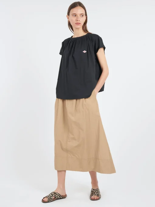 Hot - Double Pleated Skirt in Women Skirts